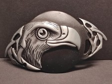 Buckle/Gürtelschnalle EAGLE HEAD / Adlerkopf (B-Ware, B-Stock) Biker
