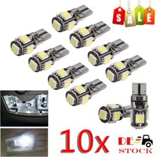 10x 12V T10 5 SMD LED Lampe Auto CANBUS Standlicht Innenraum Beleuchtung Licht