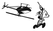 Renn! (Gaui X5) Aufkleber