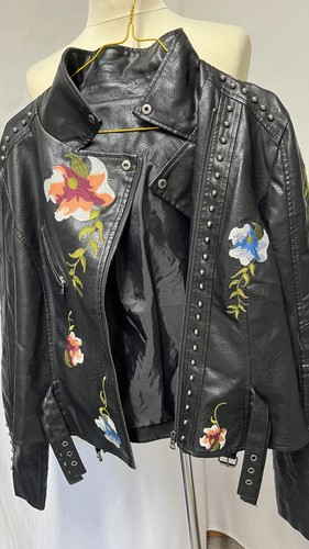 26l lederjacke xl schwarz - 26l,