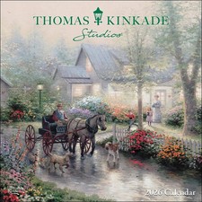 Kinkade studios mini calendar - studios,