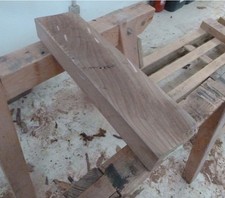 Rüster Ulme Epoxidharz Kantel