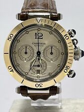Cartier Pascha Chronograph Automatik Ref.2113 Stahl/Gold 750/-18k - 38mm