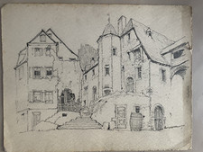 Zeichnung  Beilstein Mosel