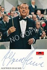 100% Original Autogramm Autograph handsigniert Alfred Hause J1.71