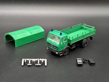 Herpa 1:87 H0 806024 LKW Mercedes Benz Pritsche Plane POLIZEI komplett gut