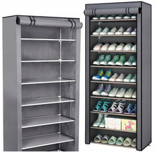 Schuhschrank Schuhregal Schuhaufbewahrung Bezug geschlossen Schuhe Paare