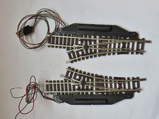 Roco ---Spur N ---- Weiche Paar 24°  mit braunen Schwellen