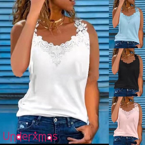 Damen tanktop spitze - damen-tanktop,