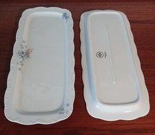 ROSENTHAL Kuchenplatte CLASSIC ROSE  Blaue Blume