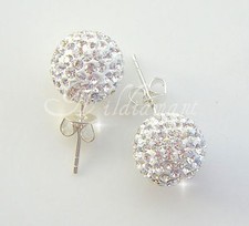 925 Silber Kristall Kugel