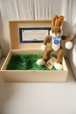 Steiff  Bose Schlenkerhase Lulac - Sammlerhase Nr. 2 mit Holzkiste