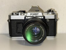 Porst CR-7 (Fuji AX-5) Spiegelreflexkamera + Fujinon 2.2/55mm