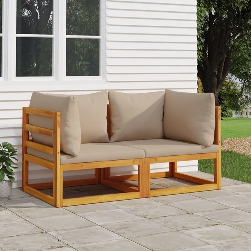Vidaxl modular ecksofa mit - modular-ecksofa,