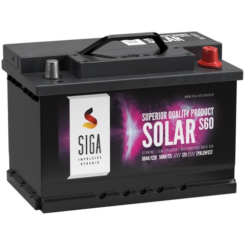 Siga batterie 60ah - siga, 12v