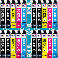 20x Patronen für Epson 604XL XP-2200 3200 4200 2205 3205 4205 WF-2950 2930 2935