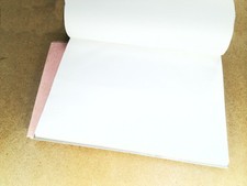 2 Kladden DIN A4 unliniert weiß