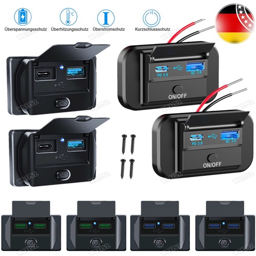 Usb steckdose 12v 24v - c, 12v/24v