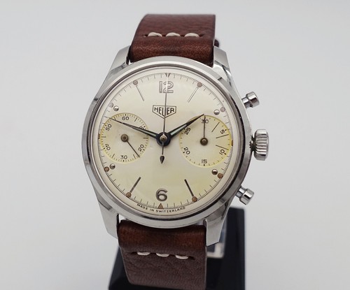 Vintage heuer pre - vintage, pre-carrera