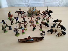 Grosses Konvolut Indianer/Cowboys WILD WEST 54 mm 