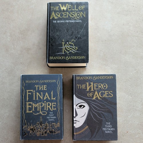 Mistborn brandon sanderson - 1-3,
