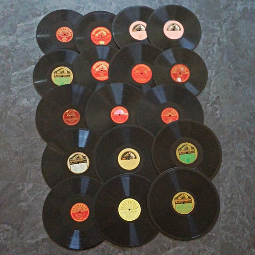 Konvolut schellackplatten - schellackplatten, 17