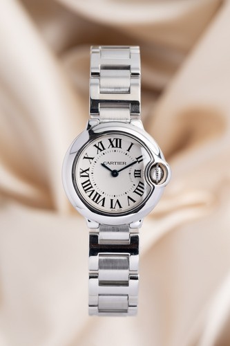 Cartier ballon bleu 28mm quarz - cartier,