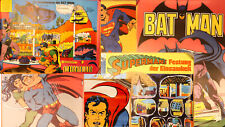 SUPERSHOP Sammelecken Sammelmarken POSTER Superman Batman Ehapa Verlag Auswahl
