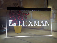 Luxman Audio Radio Technik Reparatur Service LED Neonlicht Schild für Shop St...