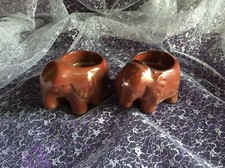 Partylite Teelichthalter Elefanten Paar - 2 Stück P9173