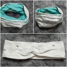 Damen Loop und Stirnband Set,handmade 