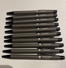 10 x Aluminium Kugelschreiber