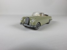 Wiking Modelle, Mercedes 220 Cabrio, hellgelbgrau/beige, CS-Nr. 376/1D