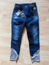 NEUE Jeans-Reithose Vollbesatz