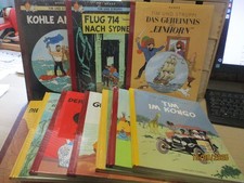 Tim und Struppi Farbfaksimile 10 verschiedene Bände NEU & in Folie