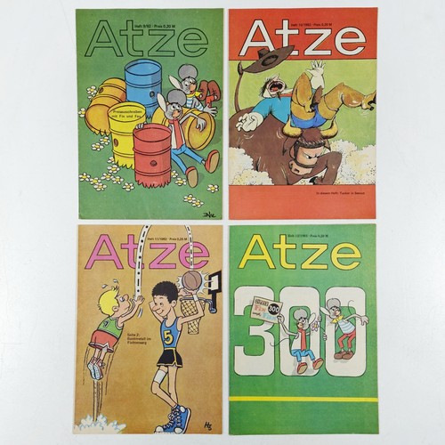 1982 ddr jugendzeitschrift - 4x,