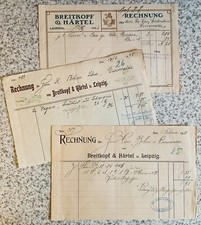Rechnung Leipzig 1898 Reklame
