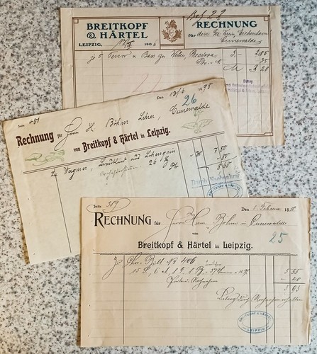 Rechnung leipzig 1898 reklame - rechnung,