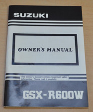 SUZUKI GSX R600W Fahrer