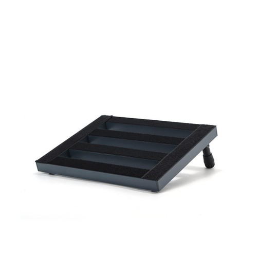 Schwarzes metall pedalboard - schwarzes,