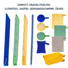 JEMAKO® Reinigungschwamm, DuoPad, Tuch, CleanStick kraftvolle Haushaltshelfer