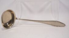 True Vintage Design Schöpfkelle Gowe Alpacca versilbert ca. 32,4 cm