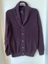 Watsons Herren Strickjacke Pullover Gr. L Bordeaux Neu