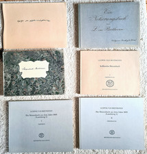 Beethoven Konvolut Noten Werke Keßlersches Skizzenbuch Notierungsbuch