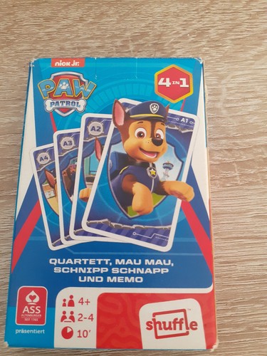 Paw patrol kartenspiel 1 - paw, in