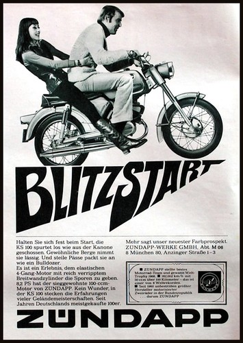 Zündapp 100t originale - ks,