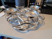 Moderner Adventskranz aus