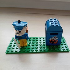Fabuland Lego Postbote und Briefkasten Rarität 1979-1989