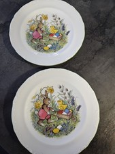 2 Teller, Porzellan, Marke