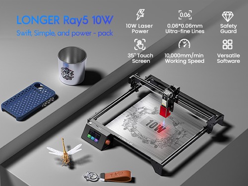 Ray5 10w laser engraver 90w - laser,